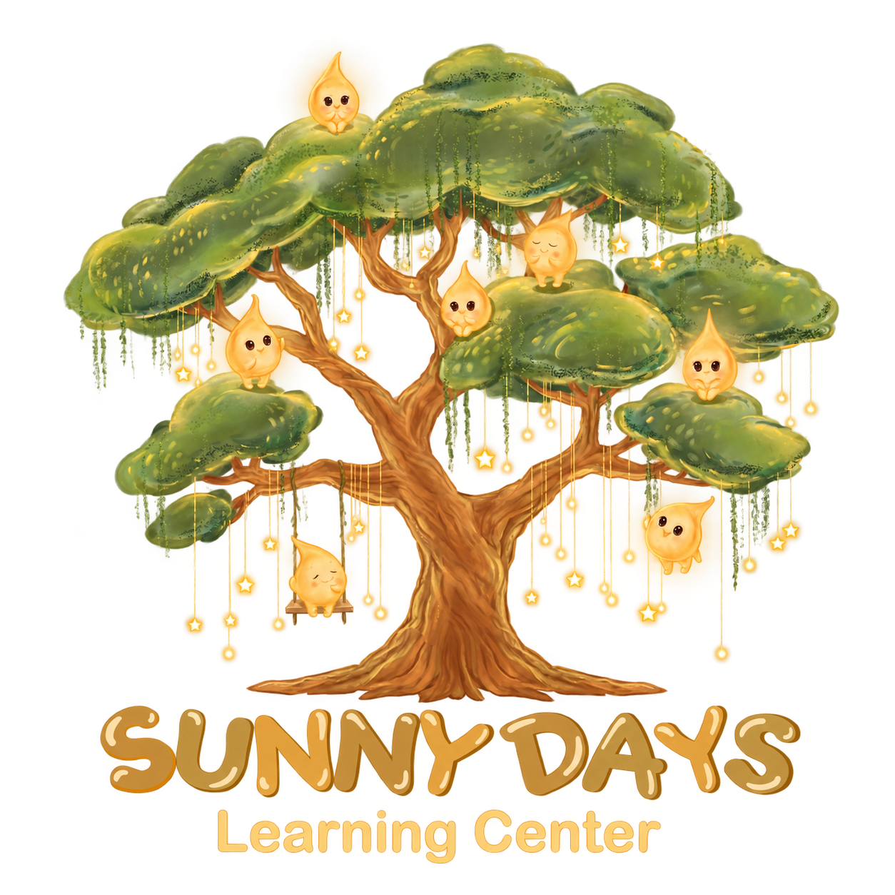 Sunny Days Learning Center tree logo